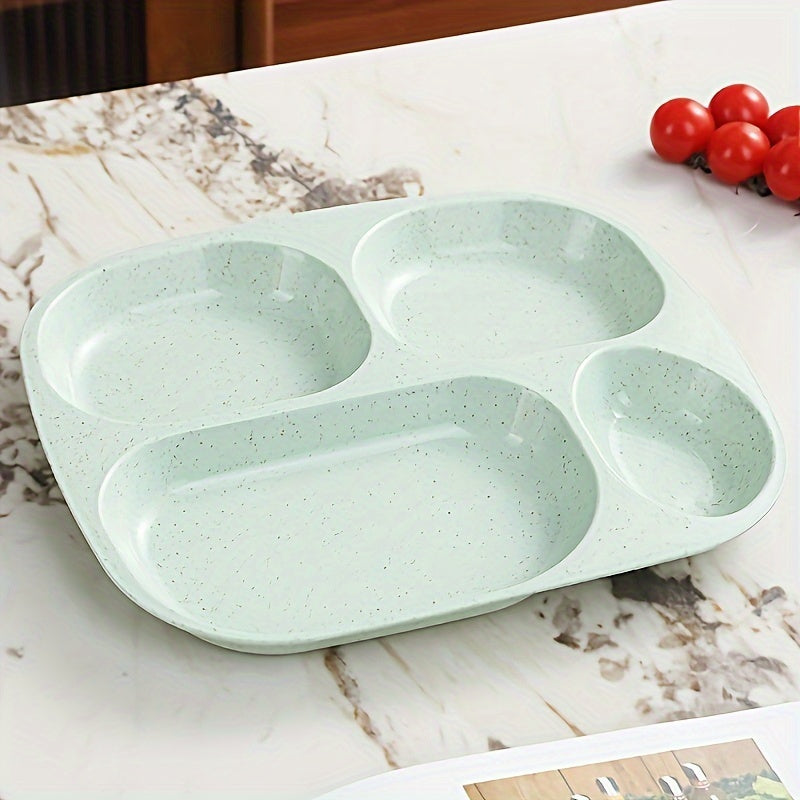 Plastic Dinner Plates Set Microwave Safe Dishwasher Safe BPA Free for Picnics 1 4 or 5