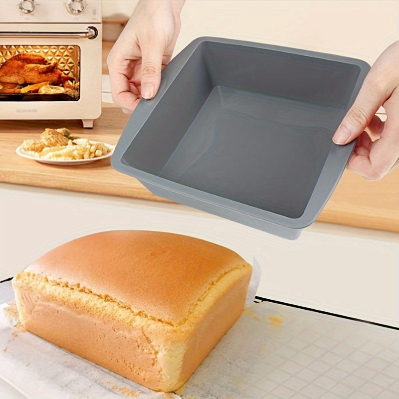 Silicone Cake Mold Non-Stick Baking Pan for Oven Bread Pastries 1 Piece