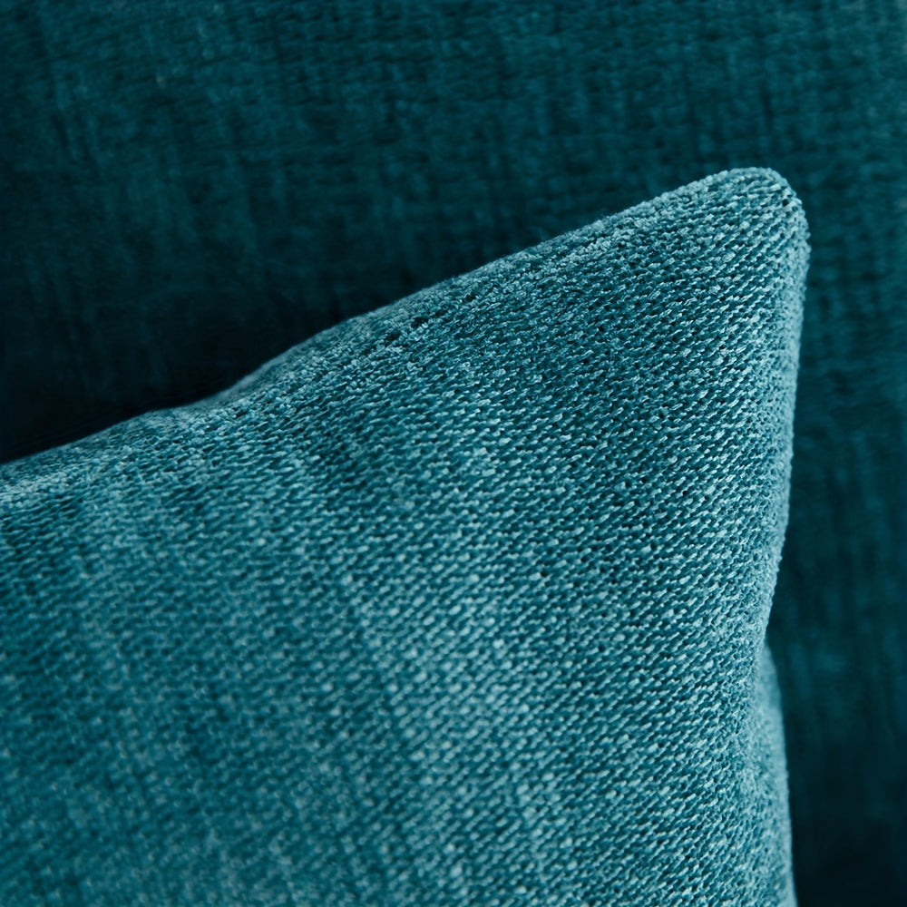 2 деревенских чехла для подушек из шенилла для декора домашнего дивана - мягкие и уютные квадратные чехлы для подушек.