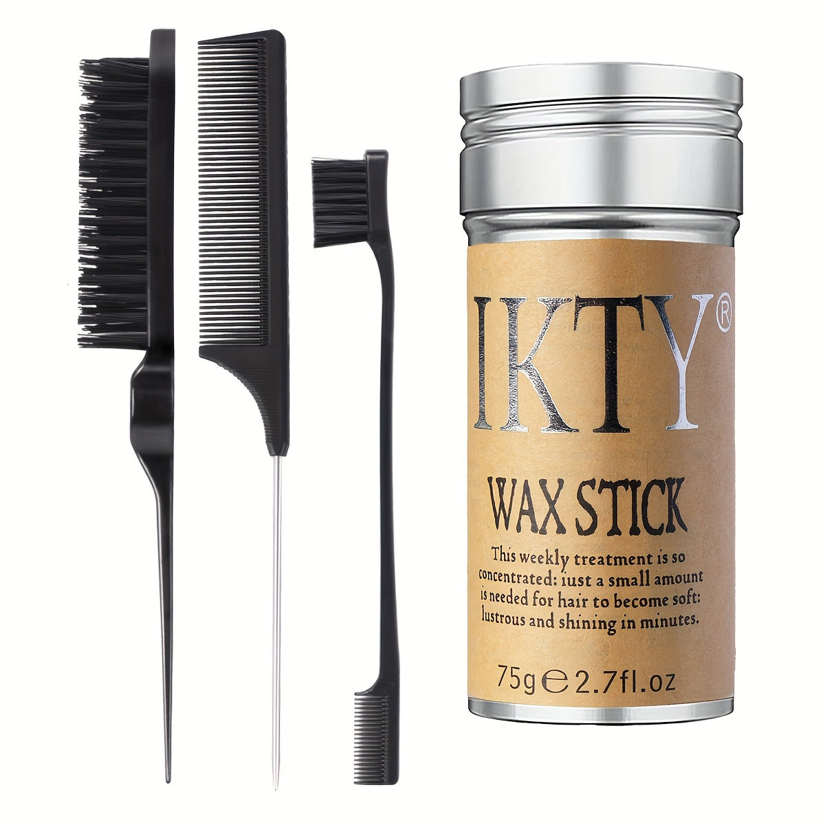 Sochni tozalash uchun 4 dona soch vax stiki va tar to'plami