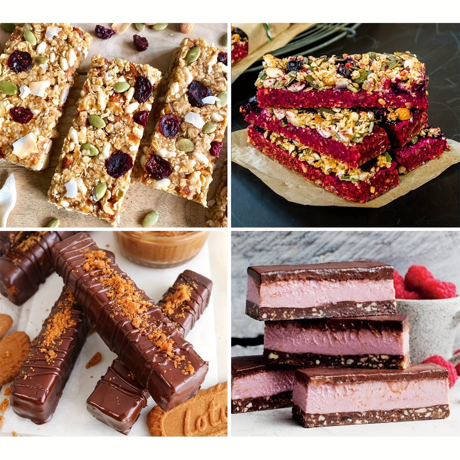 Silicone Mold 12-Cavity Large Rectangles for Energy Bars, Chocolate, Bread