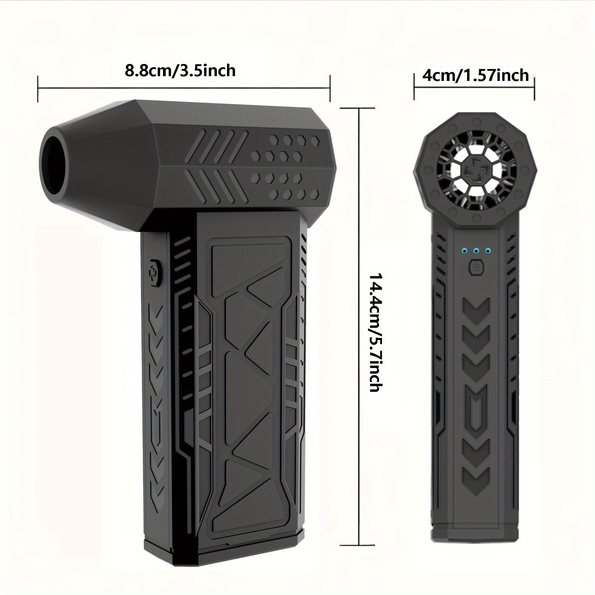 Портативный беспроводной мини-фен для путешествий, кемпинга и отдыха на природе