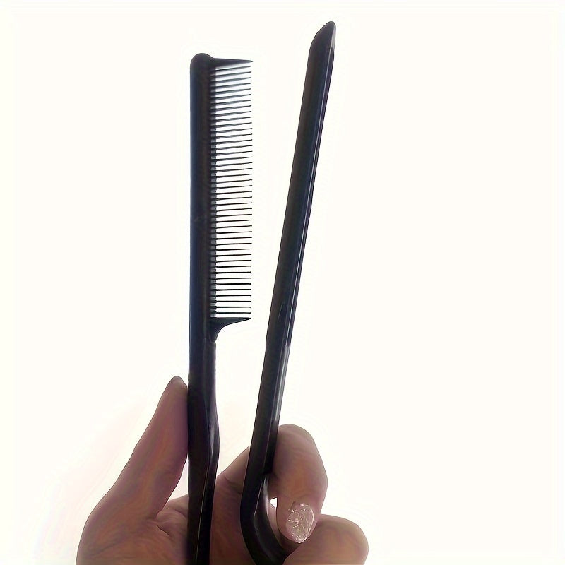 Uniseks kattalar uchun soch styling V-choʻp toʻplami, tekislash va boʻlaklash klamp bilan