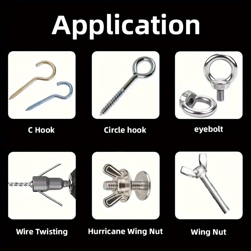 Magnitli kapalak vint kaliti shlangi, olti burchakli shank, vint kaliti uchun quvvatli vintli vintli vintli