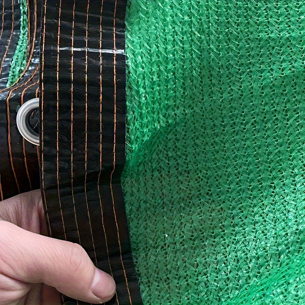 90% УФ-устойчивая зеленая сетчатая тента для защиты растений в саду, кемпинга, навеса