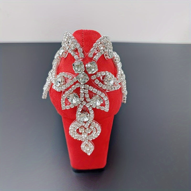 Women Glass Rhinestone Applique for Shoes Dress Bag Sewable Adhesive