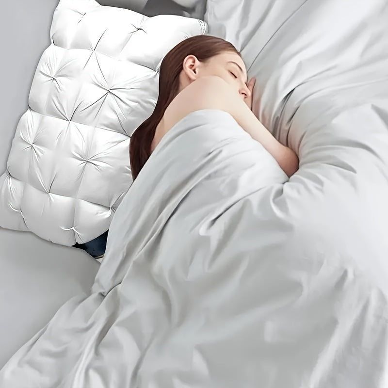 Plush Neck Support Pillow for Adults and Teens Washable Hypoallergenic Bedding