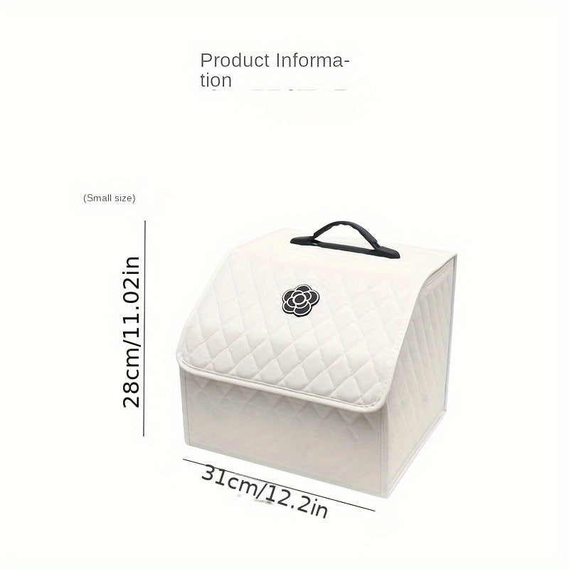 Caja organizadora para maletero de coche, almacenamiento multifuncional, accesorios para el interior