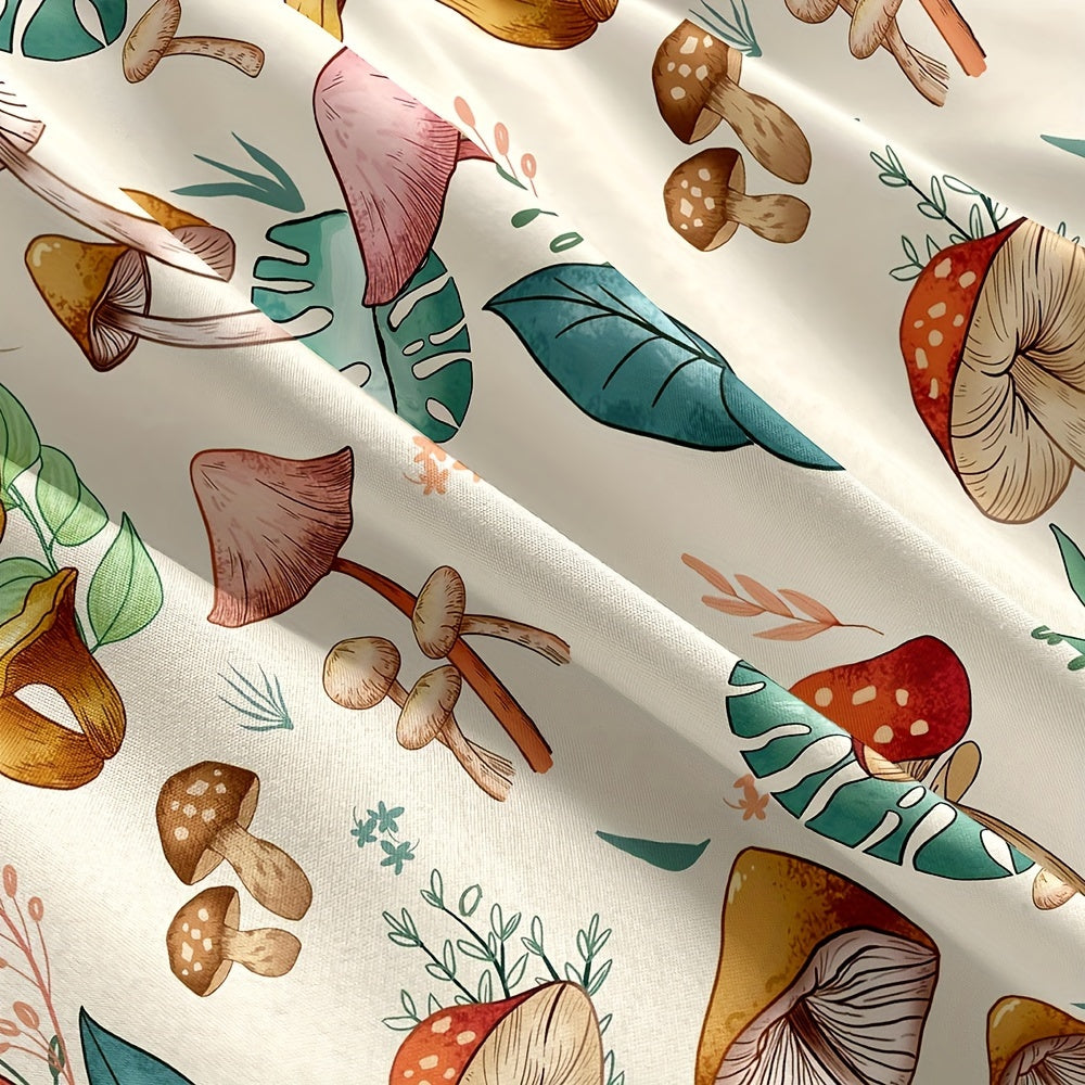 Cozy Long Pillowcase All-Season Polyester Envelope Closure for Home Decor