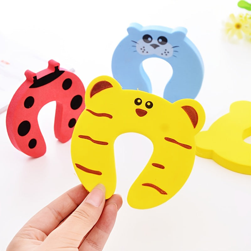 Set of 5 Animal Foam Baby Child Safety Door Stoppers for Christmas Halloween Thanksgiving
