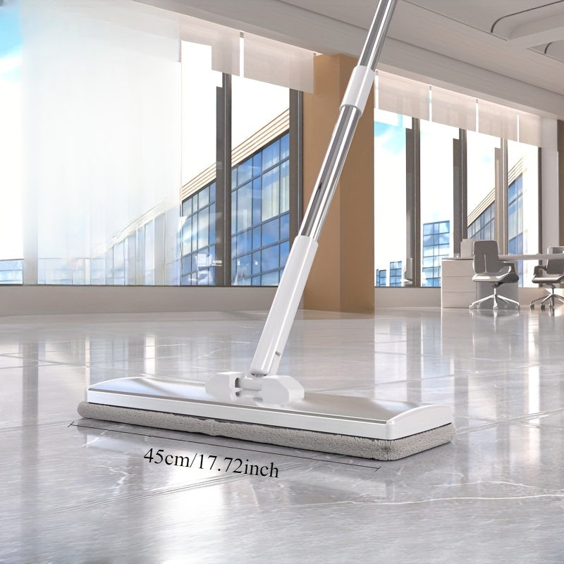 Uy va sanoat foydalanishi uchun ho'l va quruq tozalash uchun teleskop tutqichli alyuminiy qotishmasi tekis mop