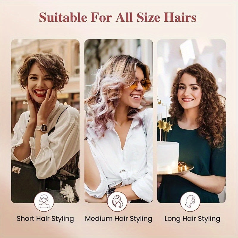 22mm Ceramic Three-Tube Beach Wave Curler