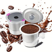 Reusable Stainless Steel Coffee Pod Filter for Keurig Single Serve Machines