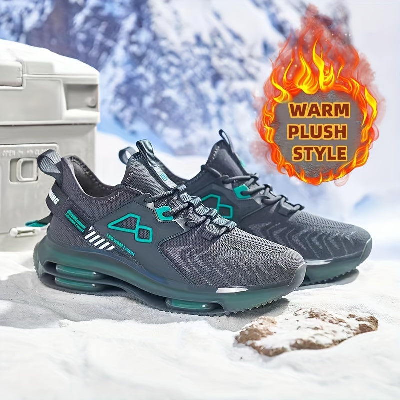 Men's Breathable Fabric Running Sneakers for Jogging and Casual Wear