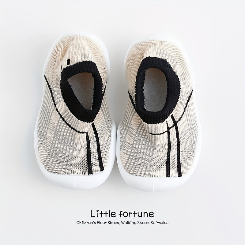 Детские дышащие тканевые кроссовки с нескользящей подошвой для indoor outdoor spring