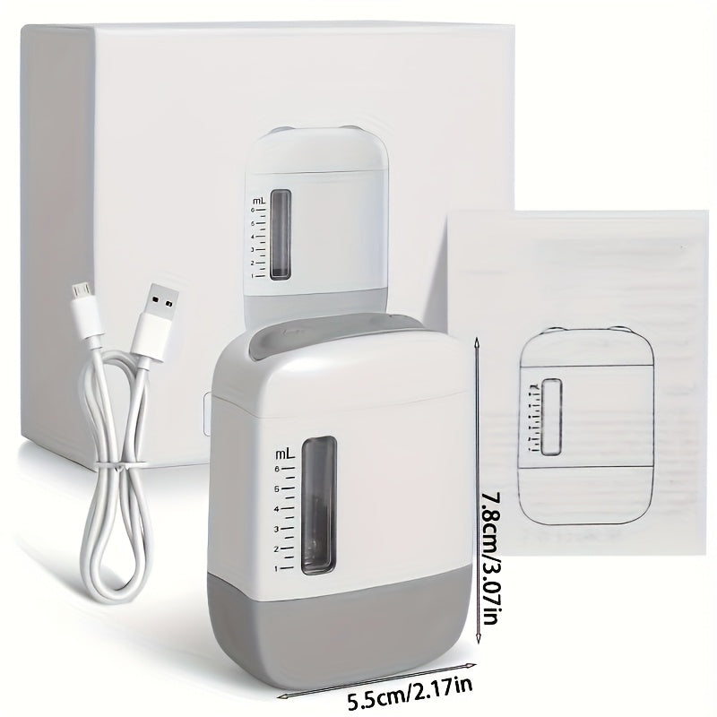 2-in-1 Electric Hair Oil Diffuser and Scalp Massager with Essential Oils