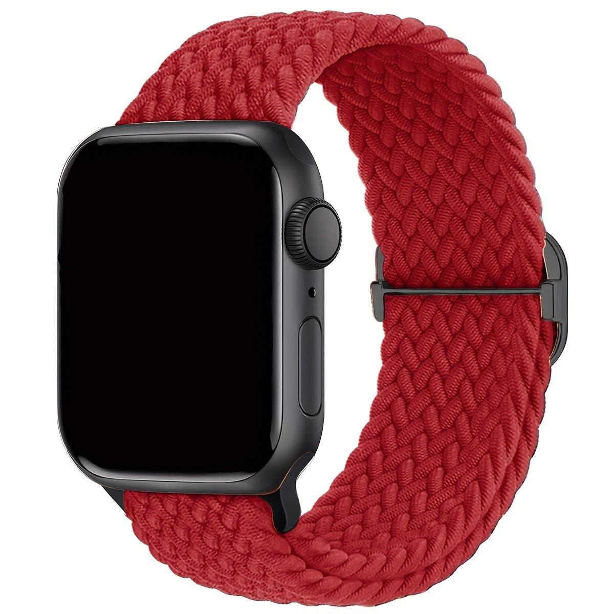 Correa de reloj inteligente trenzada de nylon elástica multicolor para IWatch