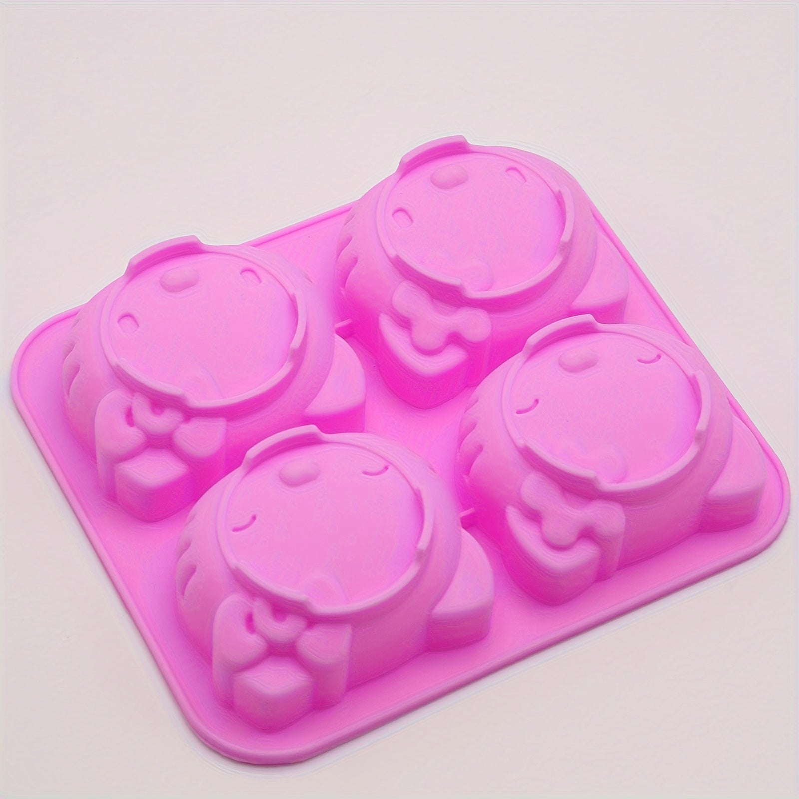 Bolalar uchun silikon muzqaymoq shakli, multfilm dizayni, katta sig'im, bardoshli jel