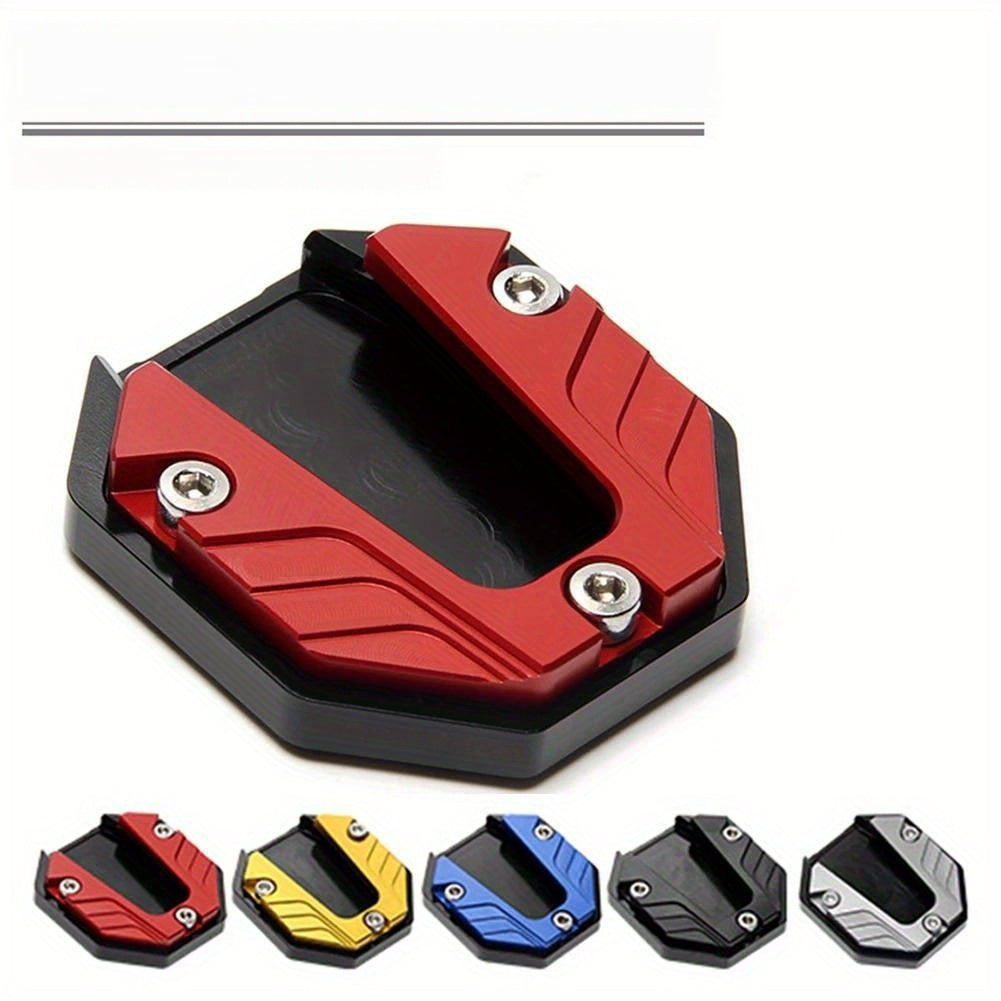 Motorcycle Kickstand Extension Plate Aluminum Alloy Side Stand Support