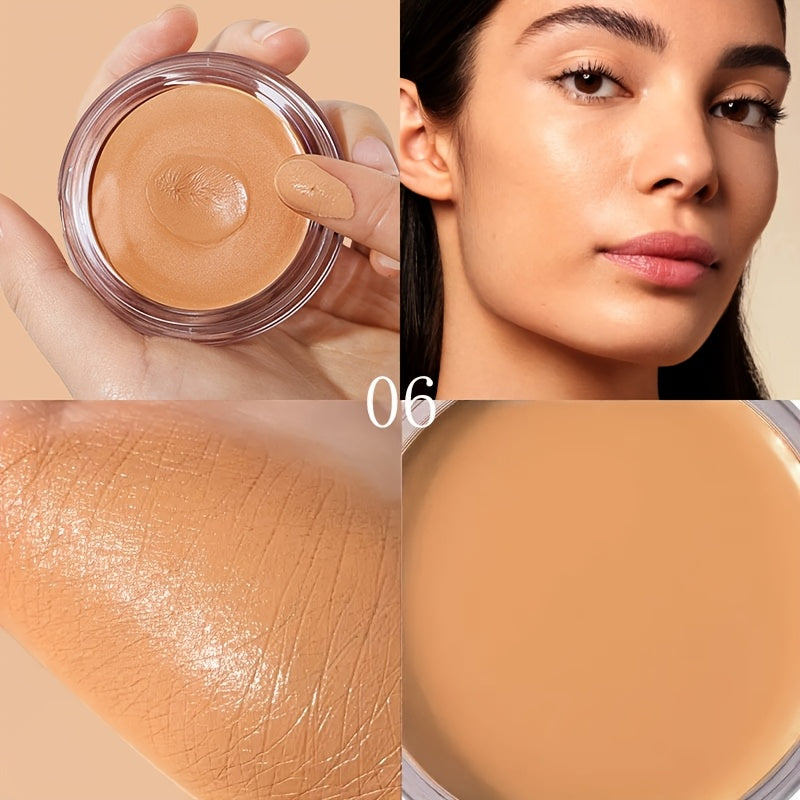 Crema de base para todas las tonalidades de piel de mujer, cobertura total, acabado mate