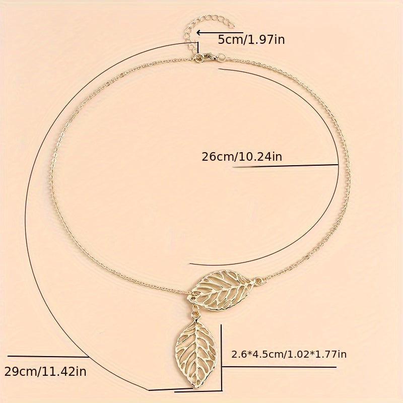 Женское этническое минималистичное ожерелье с золотым сплавом, кулон, повседневные украшения