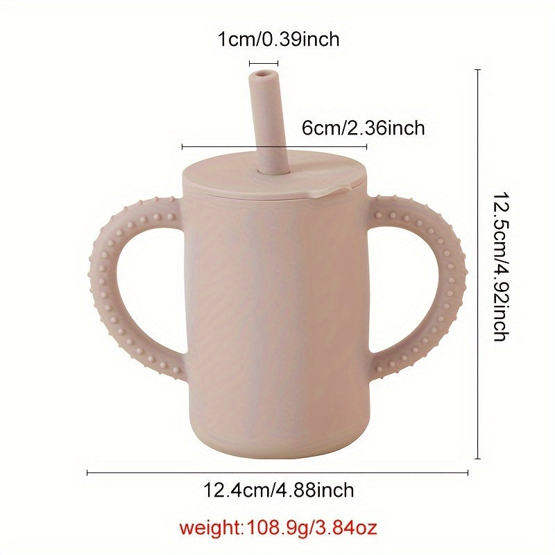 Baby Water Cup for Kids 14oz Spill-Proof Non-Slip BPA-Free