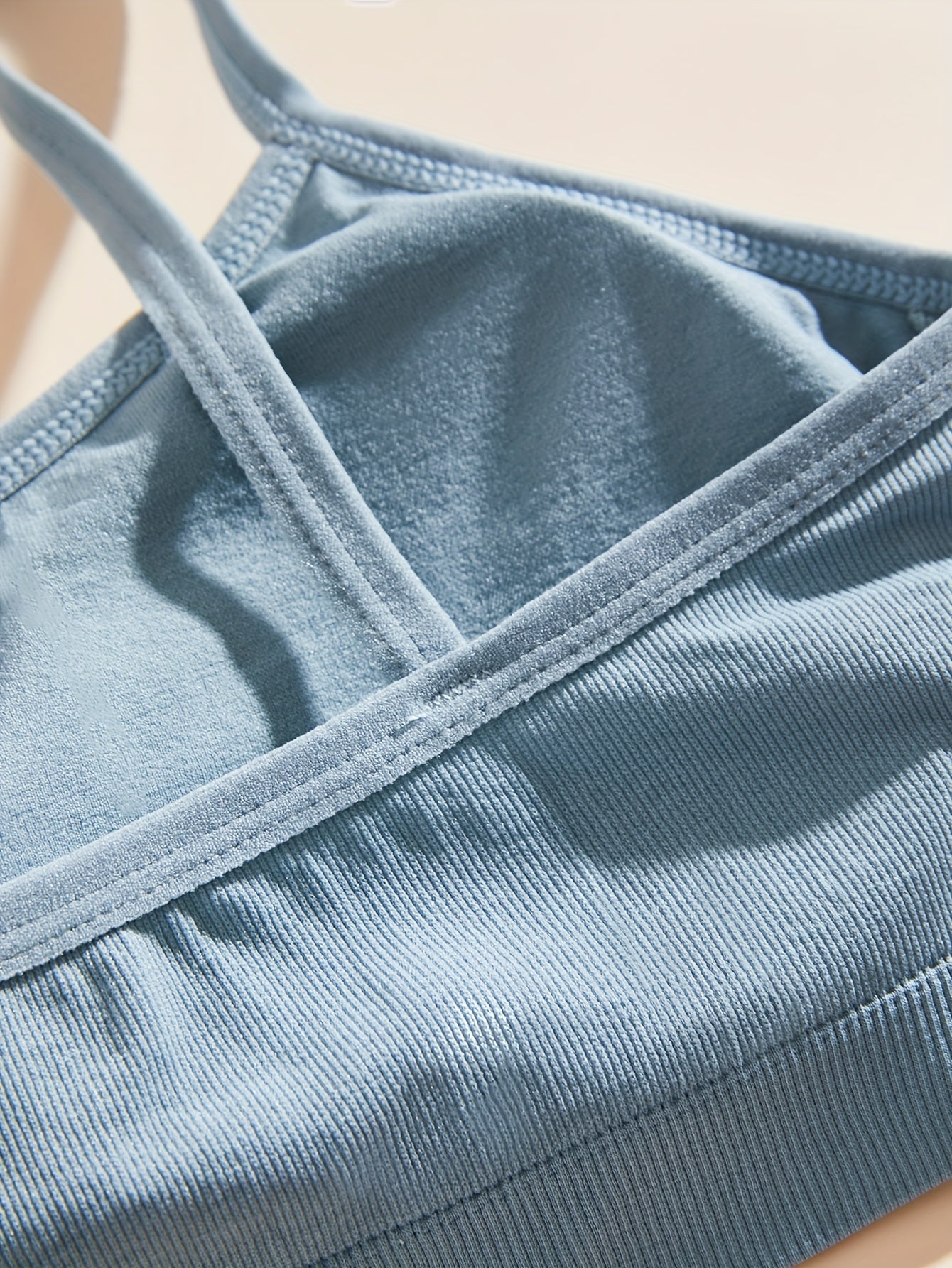 Women's Cotton Solid Bras Comfortable Breathable Lingerie Underwear