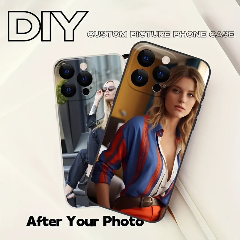 Personalized iPhone Case with Custom Photo Design for All Models TPU Air Cushion