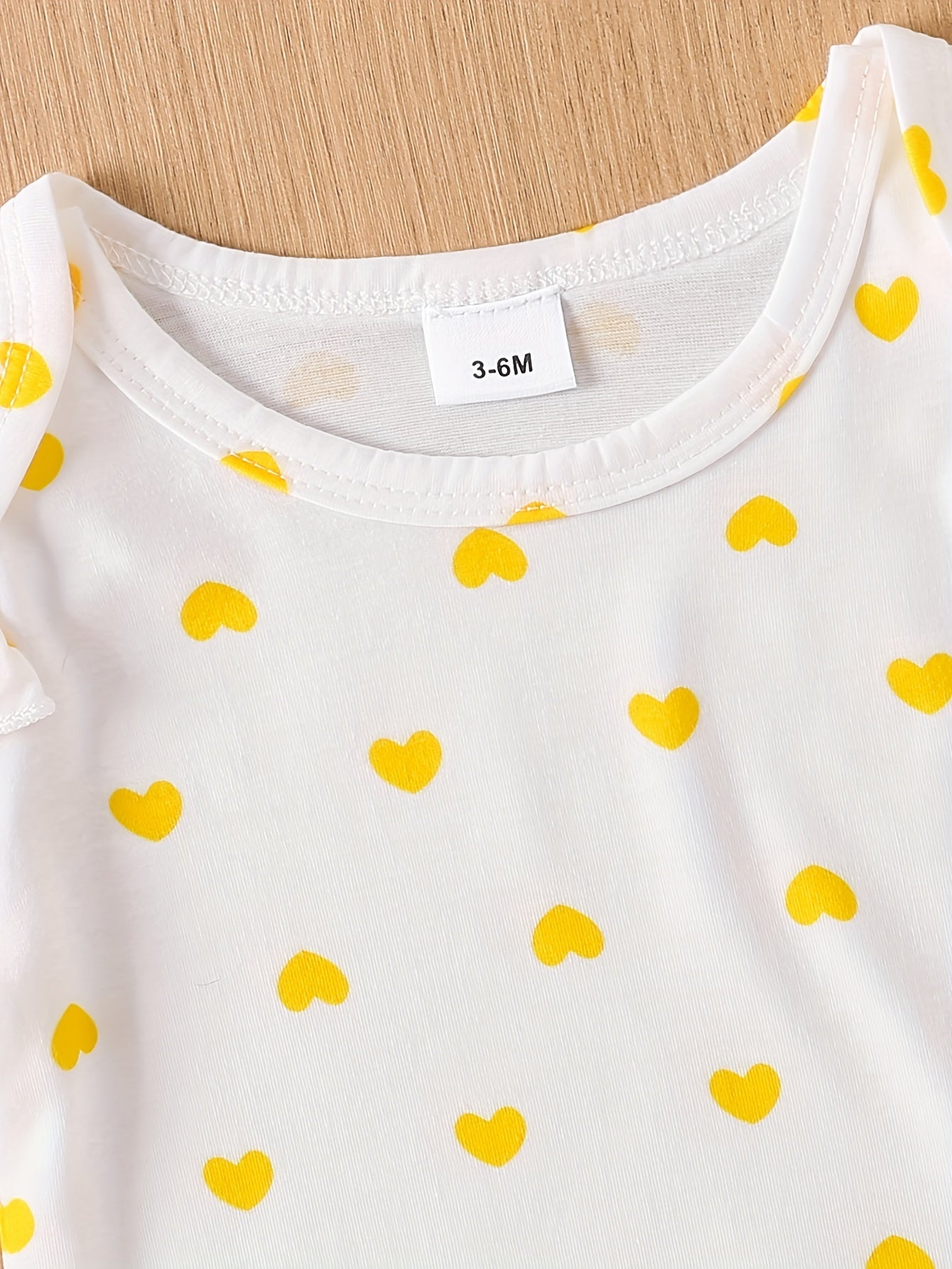 Girls' Knit Romper Set with Denim Skirt and Polka Dot Top for All Seasons