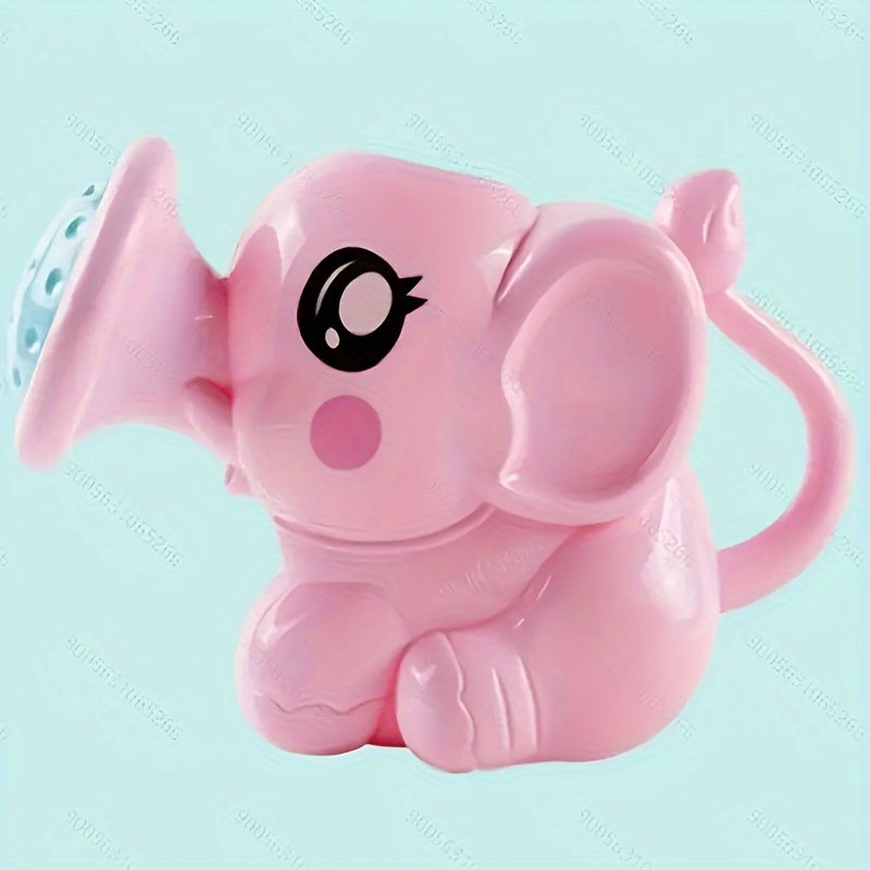 Interactive Elephant Bathtime Toy for Kids Safe Plastic Educational Bath Gift