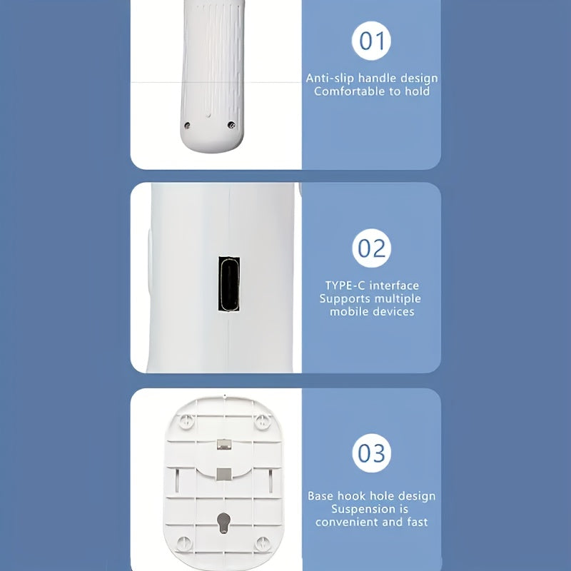 Rechargeable Mini Fan Portable USB Handheld Desktop with Adjustable Speed for Outdoor Travel Office