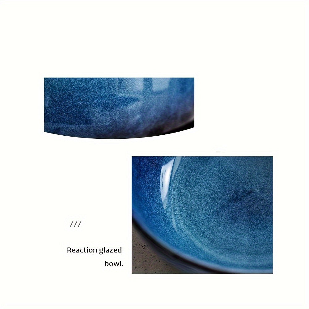 Large Ceramic Bowl for Soup Salad Ramen Kitchen Tableware Durable