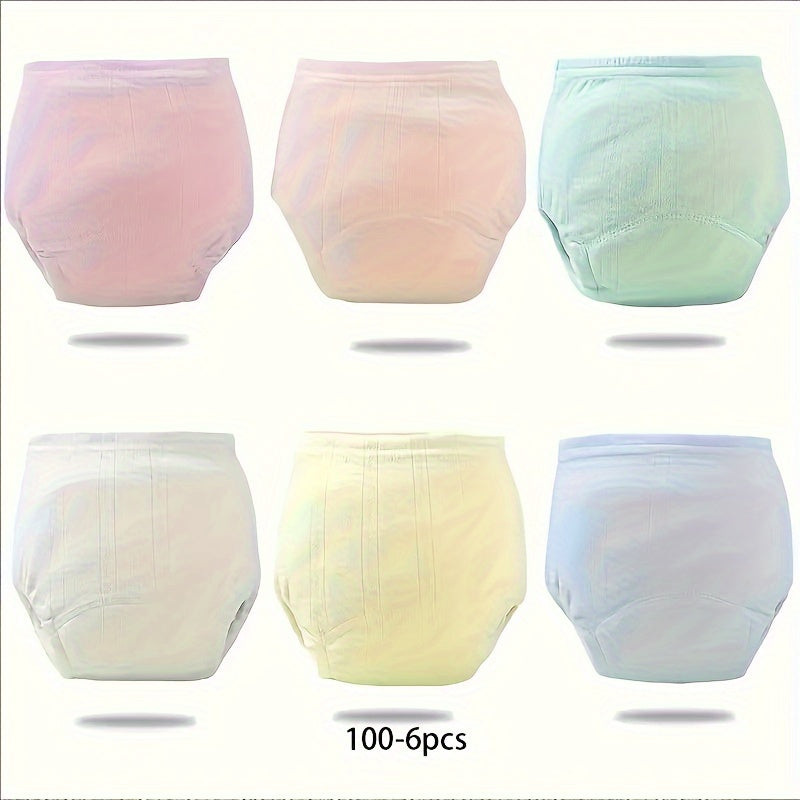 Bolalar uchun qayta ishlatiladigan paxta trening shimlar, bolalar kiyimlari, paxta hojatxonalari, 0-3 yoshdagi chaqaloqlar uchun