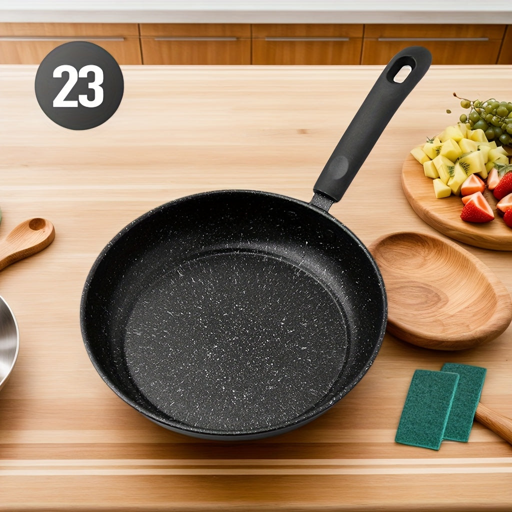 Чугунная сковорода с антипригарным покрытием, безопасна для посудомоечной машины, универсальный кухонный посуд для домашней кухни