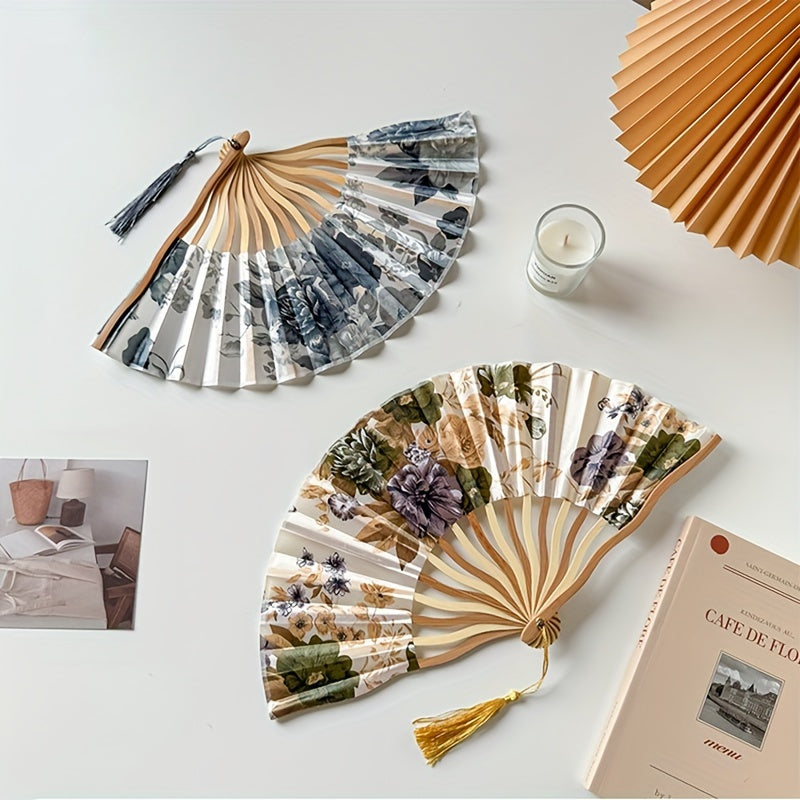 Portable Folding Fan for Outdoor Use Compact Lightweight Personal Cooling Device