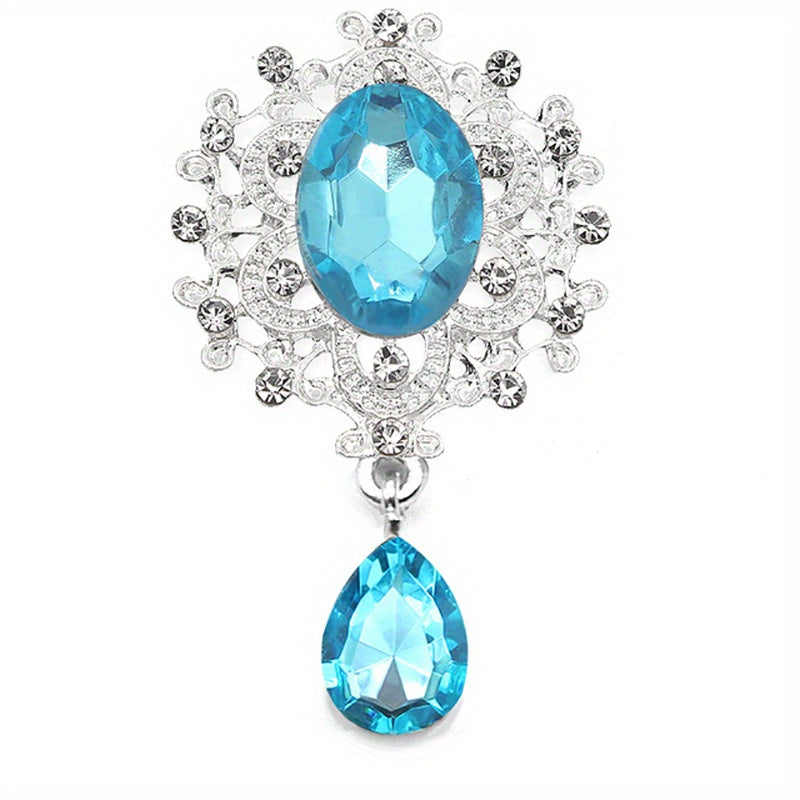 To'y takliflari, sovg'a qutilari va stakanlar uchun 10 ta rhinestone broshyalar to'plami