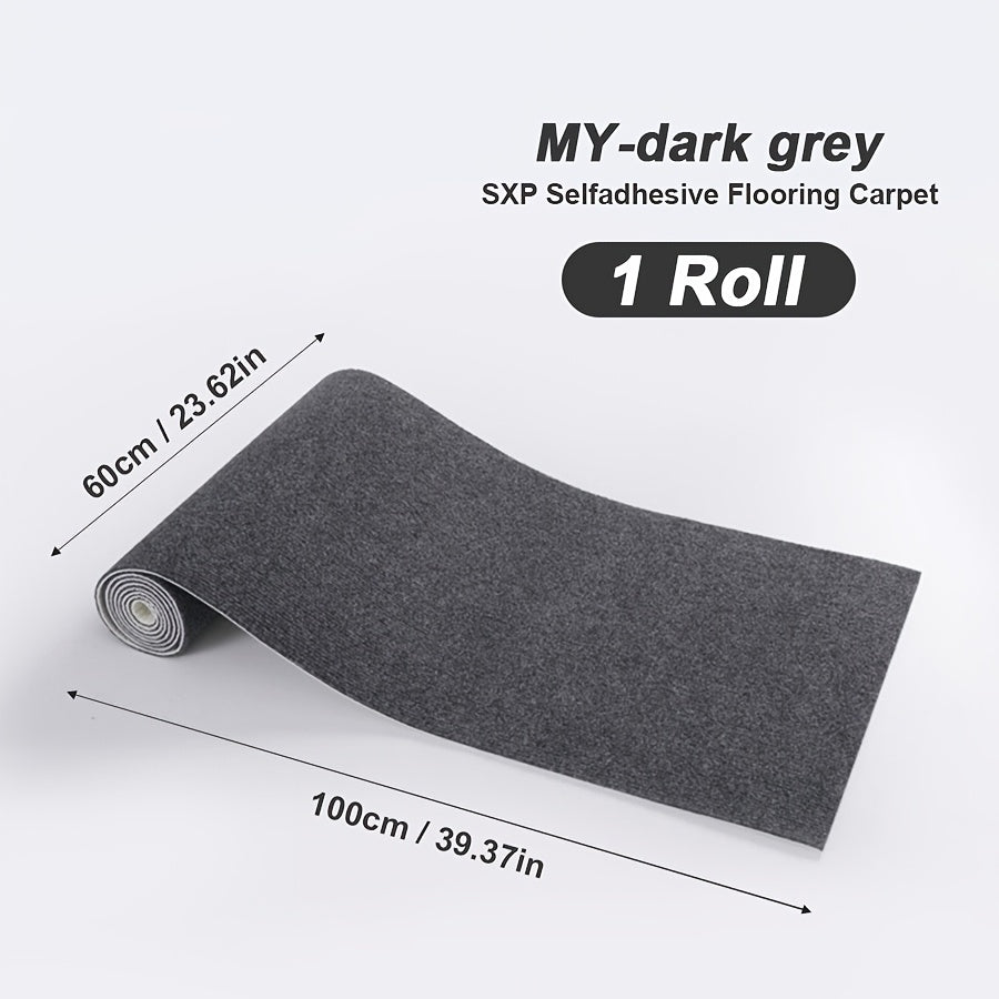 Self-Adhesive Carpet Tiles 5mm Thick Roll for Home Use in Multiple Sizes