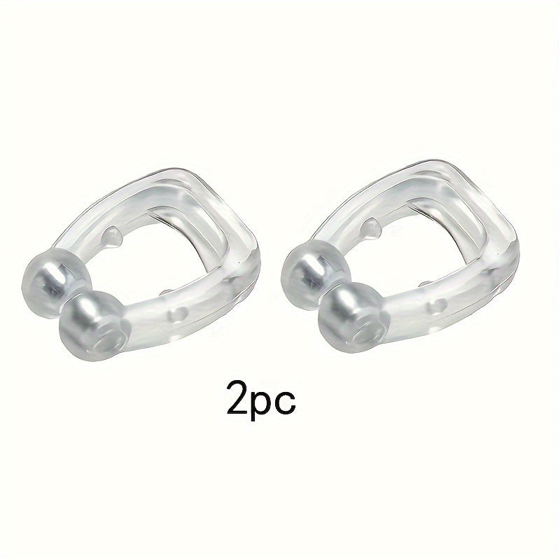 Magnetic Anti-Snoring Nose Clips Reusable Sleep Aid for Men and Women Pack of 2 or 4