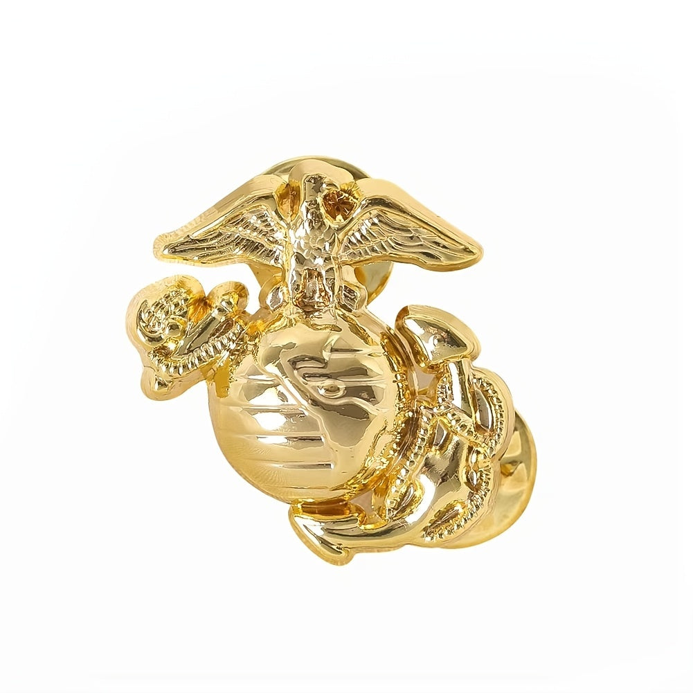 Stainless Steel Marine Corps Eagle Lapel Pin Brooch uchun kiyim, jaket, sumka 2.5cm
