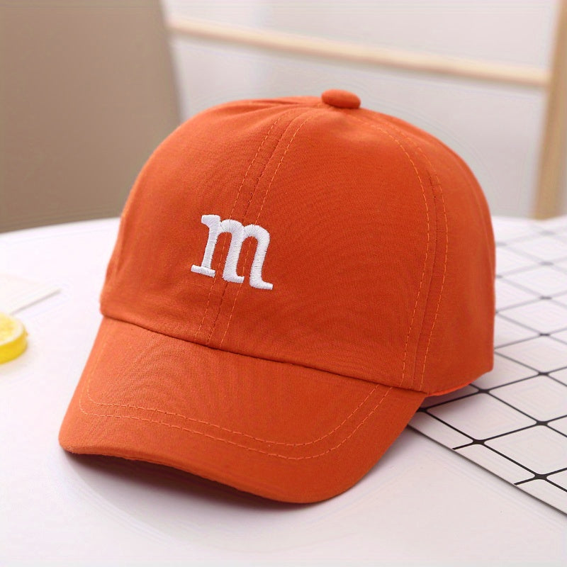 Children's Cotton Baseball Cap for Boys and Girls Adjustable Sun Protection All-Season