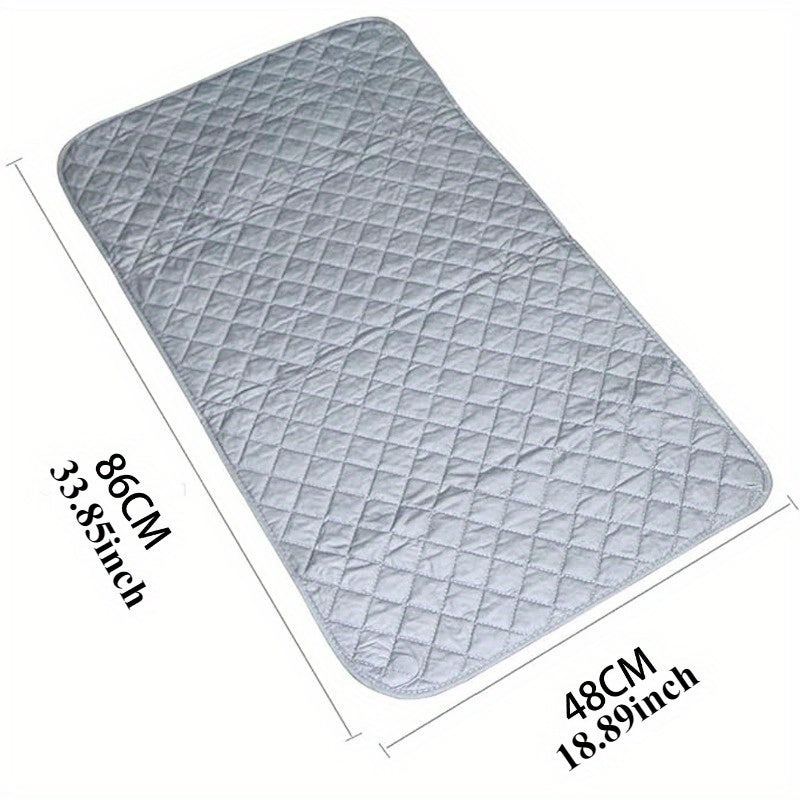 Sayohat uchun portativ, yig‘iladigan temir bilan yuvish matosi, issiqlik izolyatsiyasi bilan