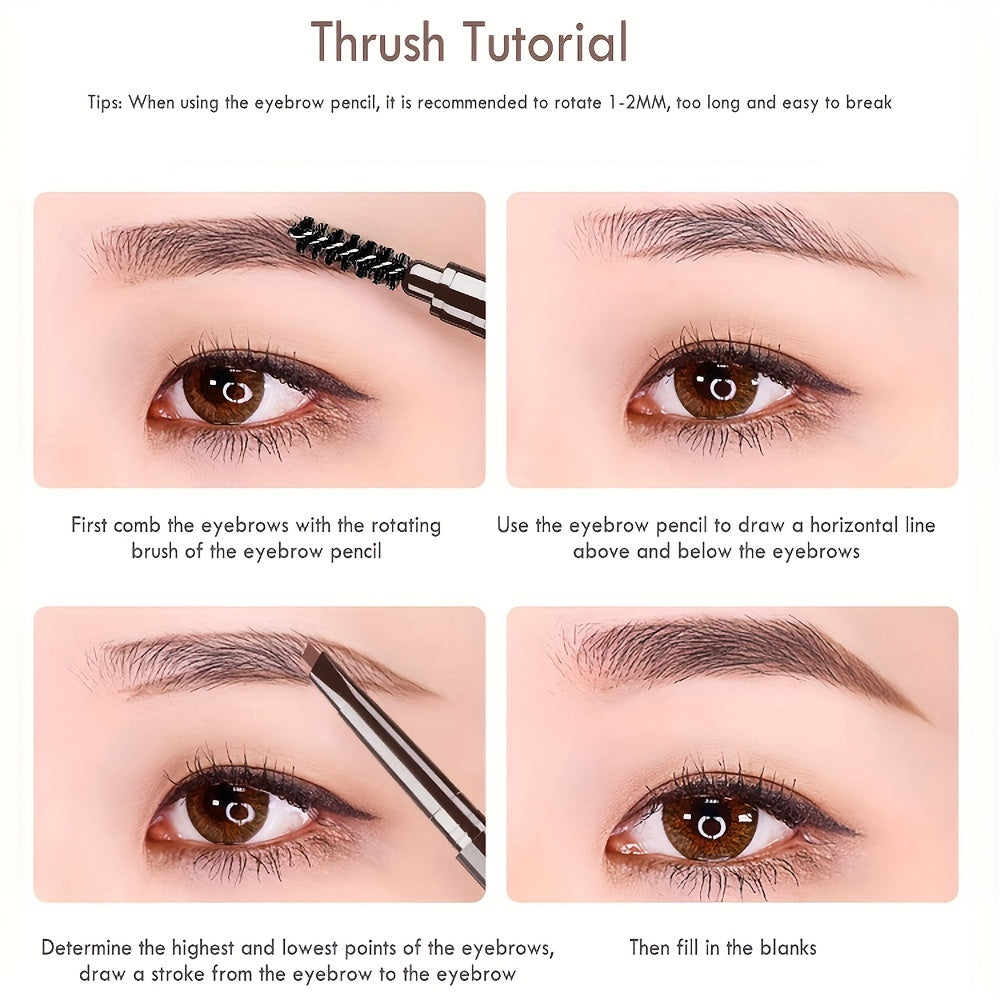 Женский карандаш для бровей и тинт водостойкий, стойкий к смазыванию