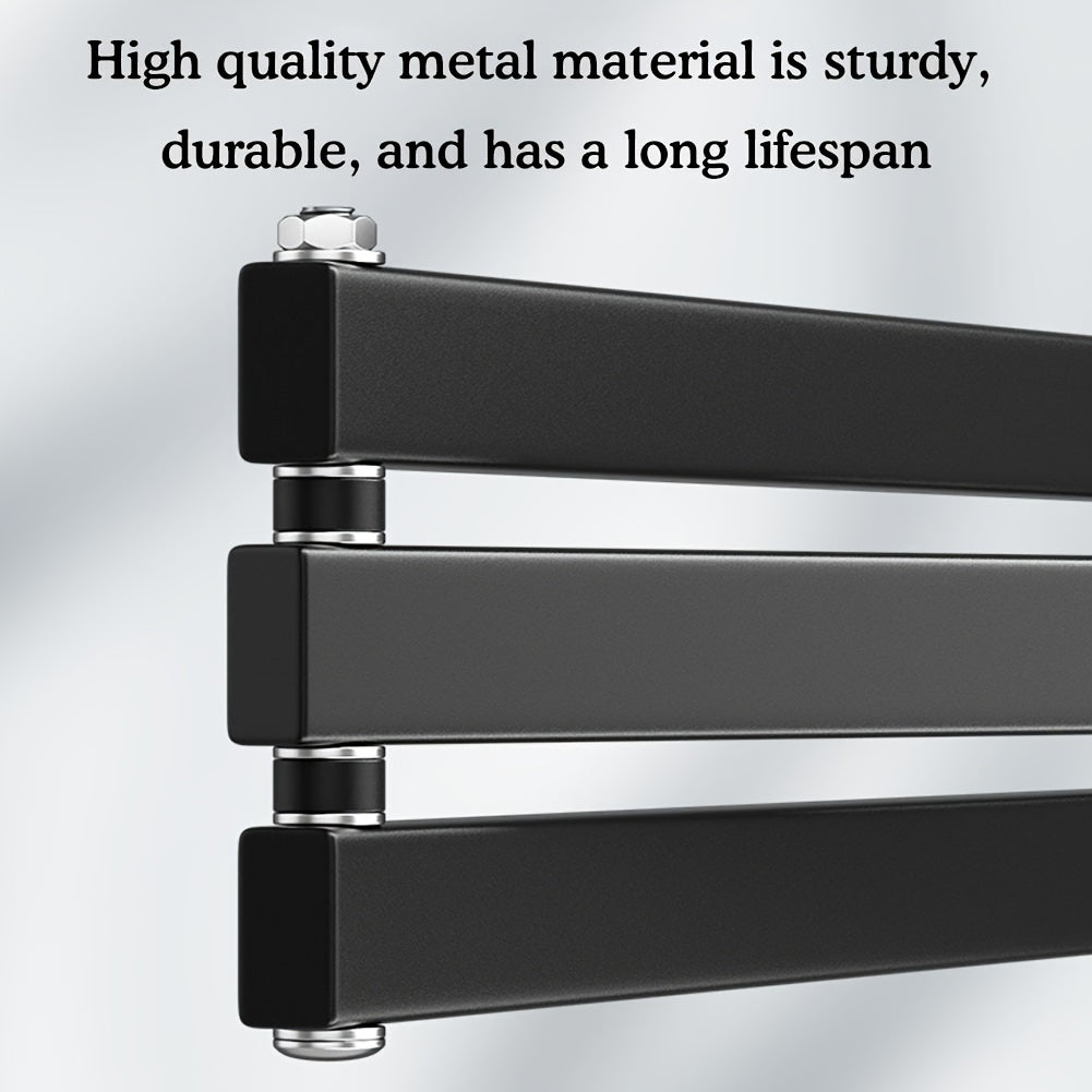 Soporte de proyector de pared plegable con 3 brazos giratorios ajustables para cine en casa, sala de estar, dormitorio