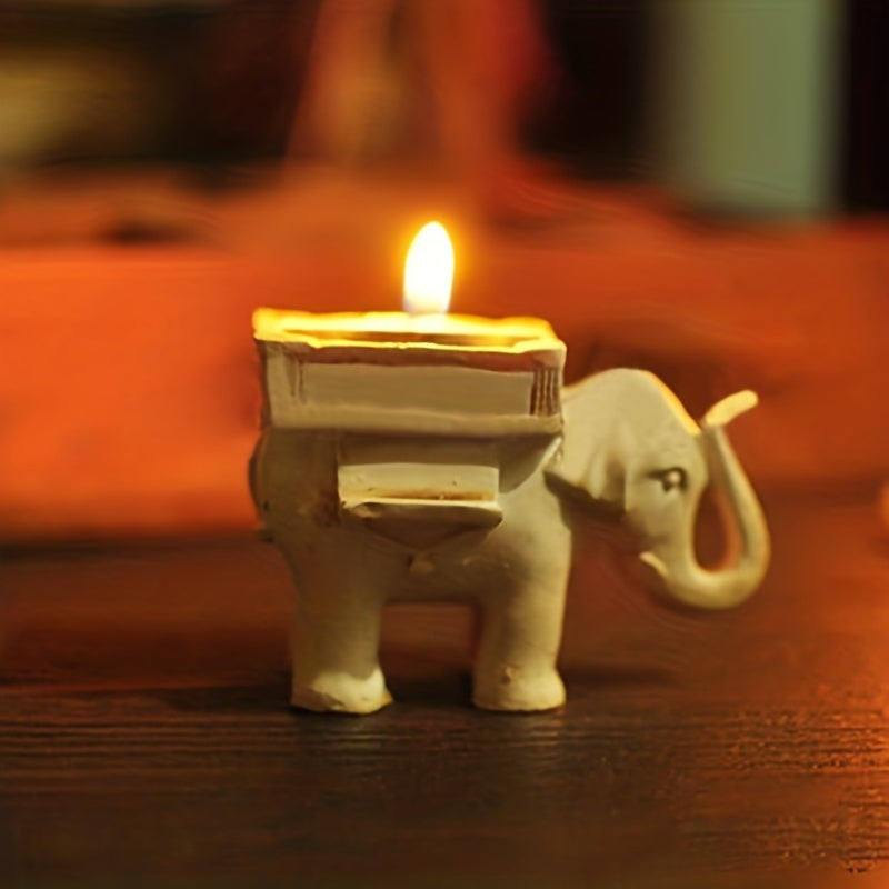 Elephant Tealight Candle Holder for Birthday Home Decor 1 Piece