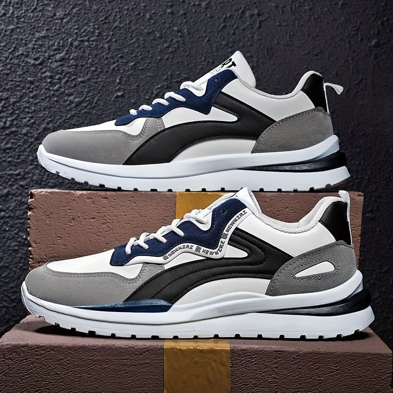 Мужские кроссовки для катания на скейтборде, повседневные нескользящие кроссовки из искусственной кожи для активного отдыха