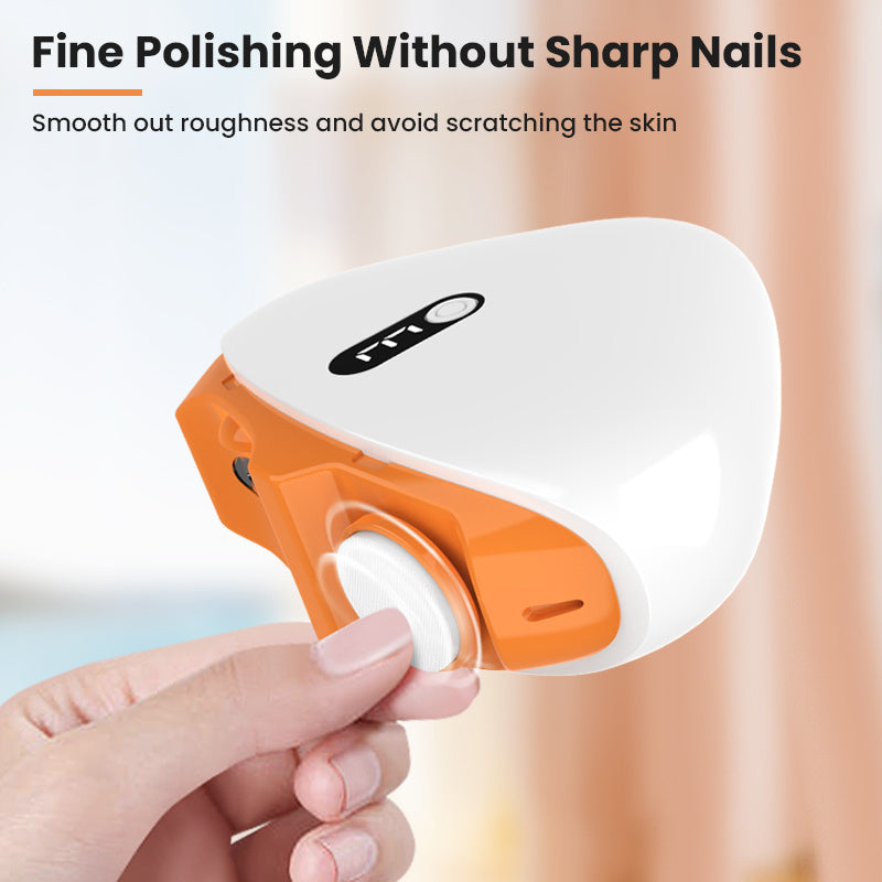 Kompakt Aqlli Tirnoq Qirqish Mashinasi, Raqamli Ko'rsatkich, USB orqali Zaryadlanadigan Lityum Batareya, Kattalar va Oila uchun Sovg'a, Zamonaviy Tirnoq Qirqgich.