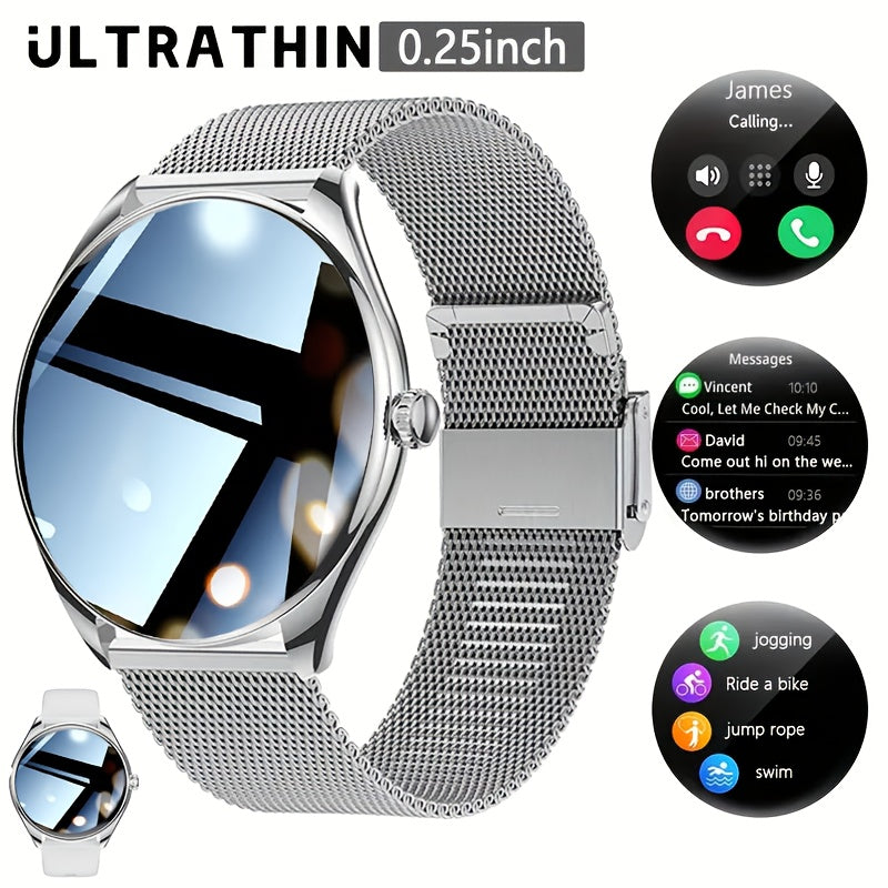 2024 Smartwatch 1.43-Inch AMOLED HD Screen Waterproof IP67 Lightweight Outdoor Sports Watch for Men and Women