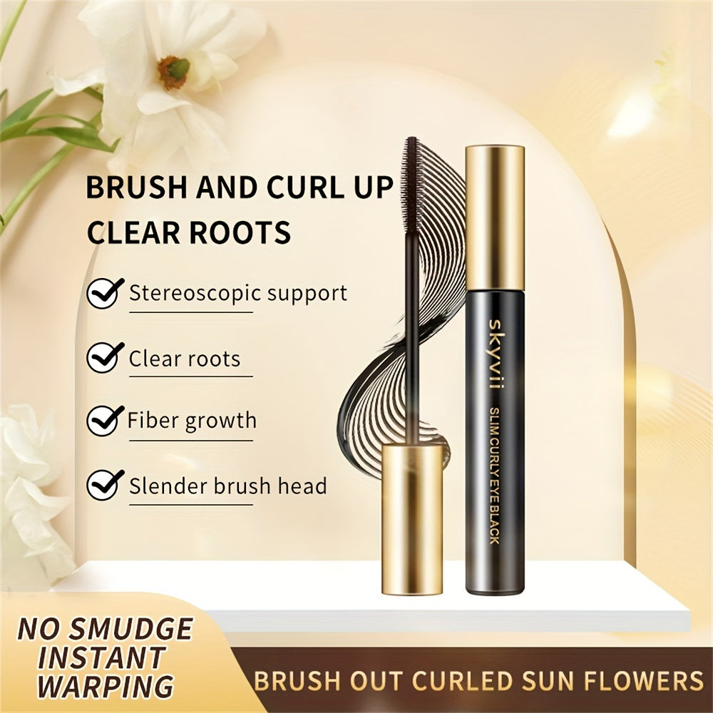 Waterproof Lengthening Curling Volumizing Mascara Black Water Resistant All Skins