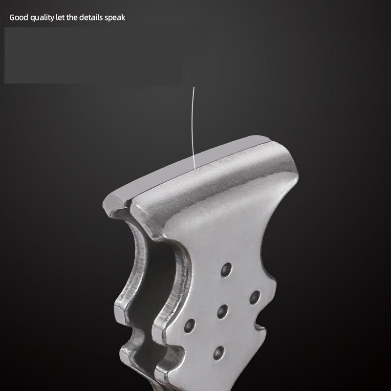 Unisex Stainless Steel Eyebrow & Beard Tweezers Hair Removal Tool