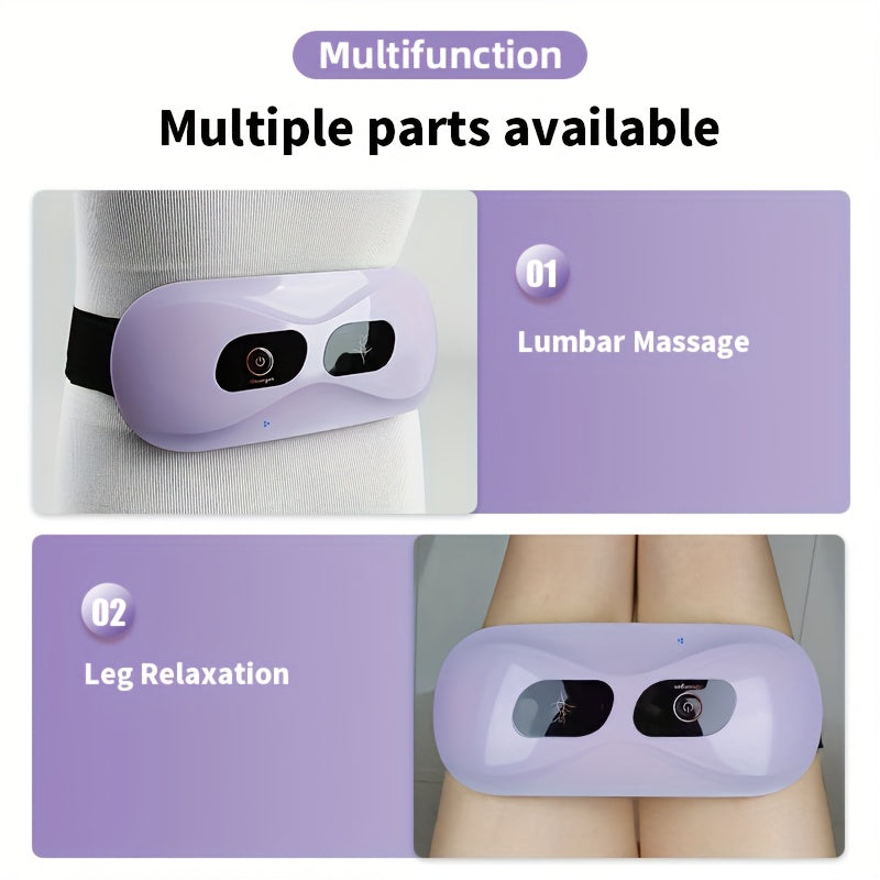 Electric Belt Massager for Women with 5 Modes Adjustable Vibration Portable Body Relaxation